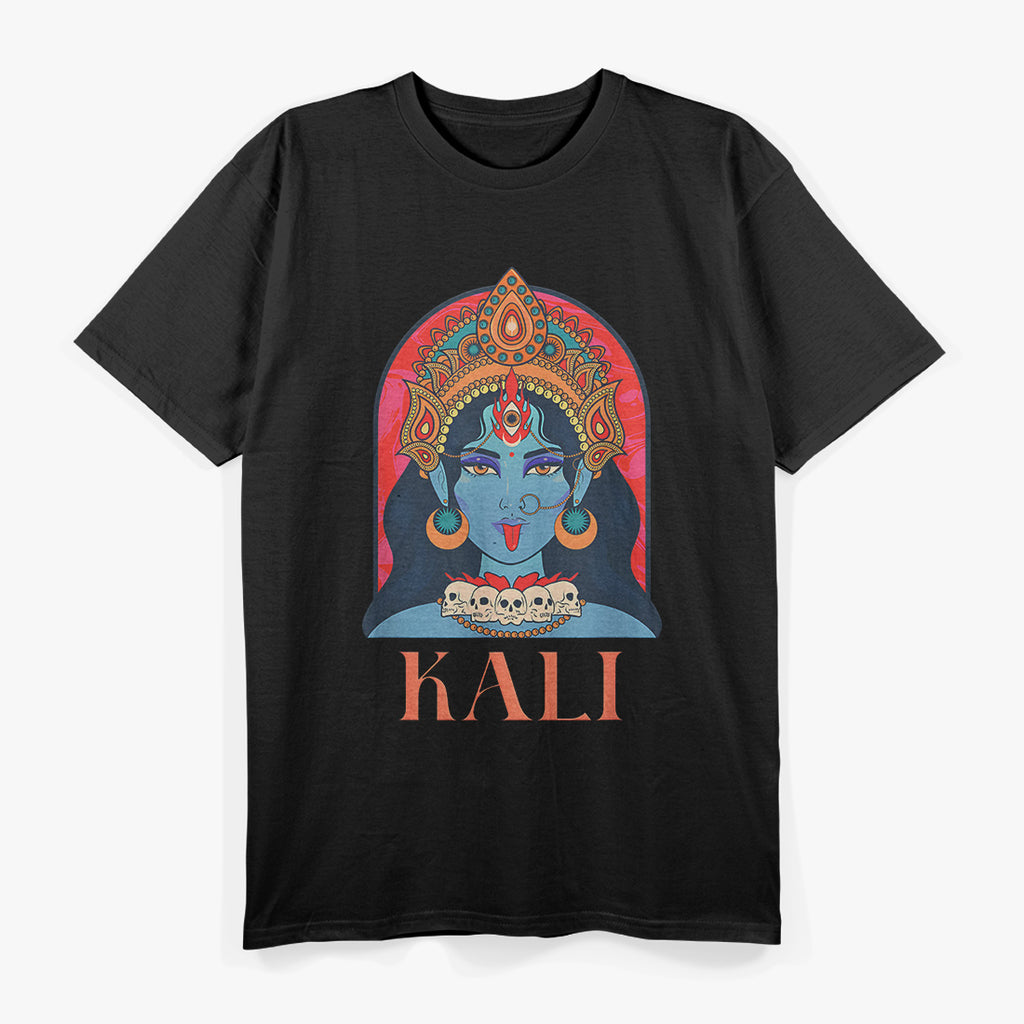 Kali The Fierce Indian Goddess of Power and Transformation T-Shirt