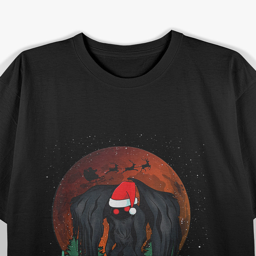 Mothman Christmas: A Cryptid Holiday Tale of Terror and Wonder T-Shirt