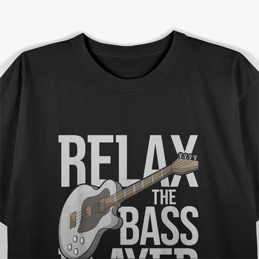 Bass Rock Music Bassist Funny Bass Guitar T-Shirt