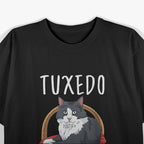 Tuxedo Cat Gifts Women Girls Tuxedo Mom Tuxedo Cat T-Shirt