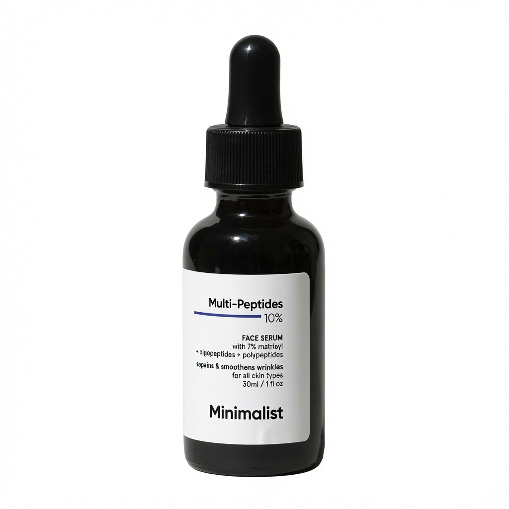 Minimalist 10% Multi Peptide Face Serum 30ml Anti Aging Collagen Boosting