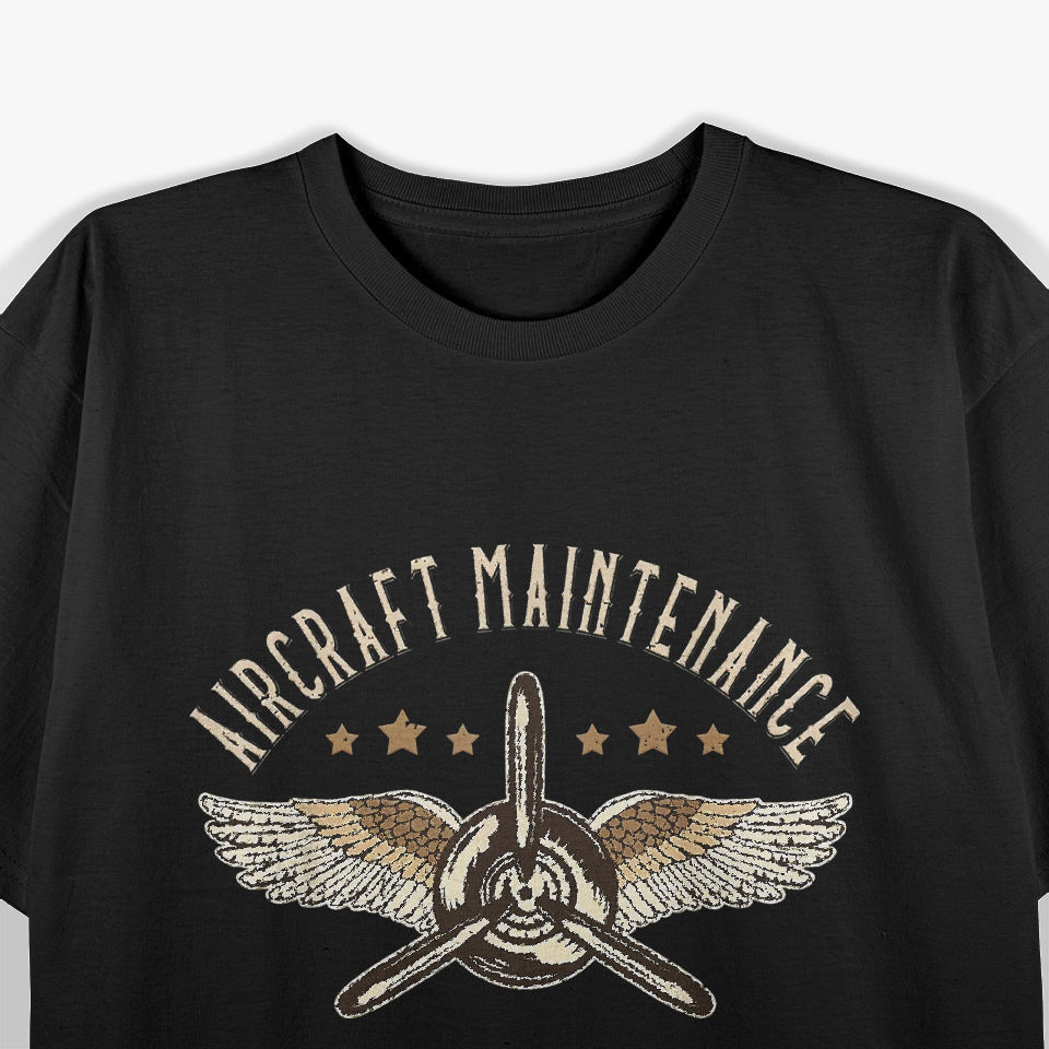 Aircraft Maintenance Airplane Mechanics Aircraft Mechanic T-Shirt