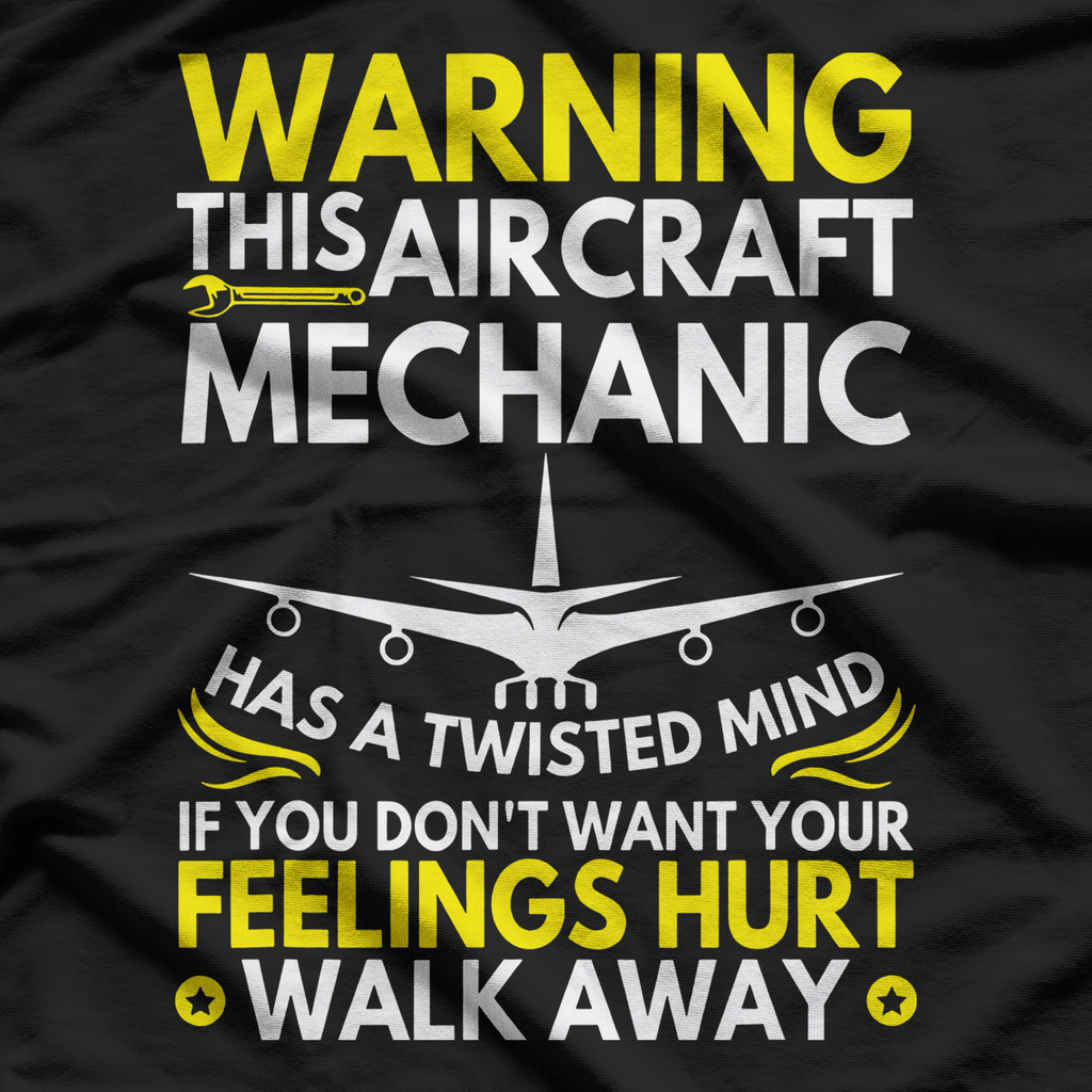 Aircraft Mechanic Detail, Pilot Mechanic T-Shirt