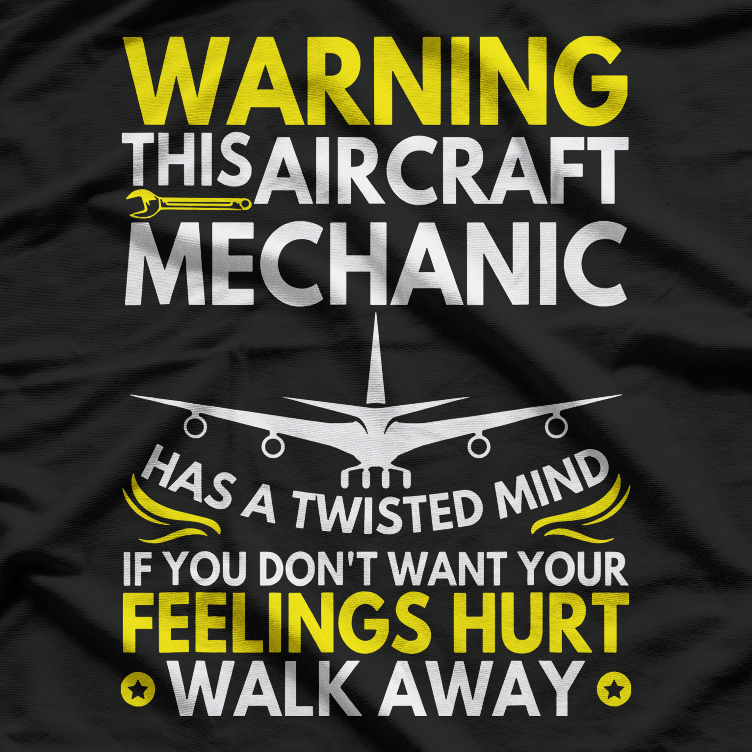 Aircraft Mechanic Detail, Pilot Mechanic T-Shirt