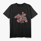 Alaska Native American Art Thunderbird Indigenous Art T-Shirt