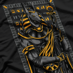 Ancient Egypt Hieroglyph Egyptian God Anubis T-Shirt