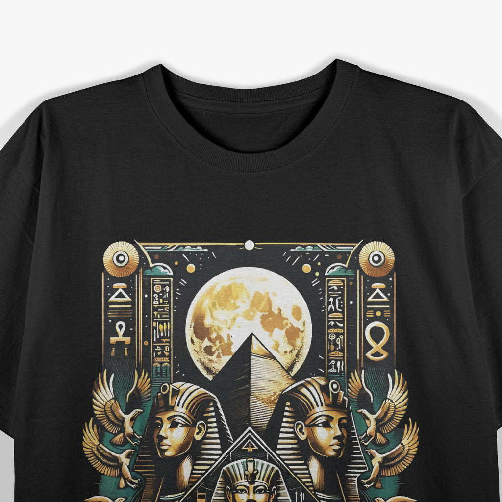 Ancient Egypt Pyramids Pharaohs Hieroglyphs Historical T-Shirt