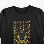 Ancient Egyptian God Anubis Protector of Souls T-Shirt