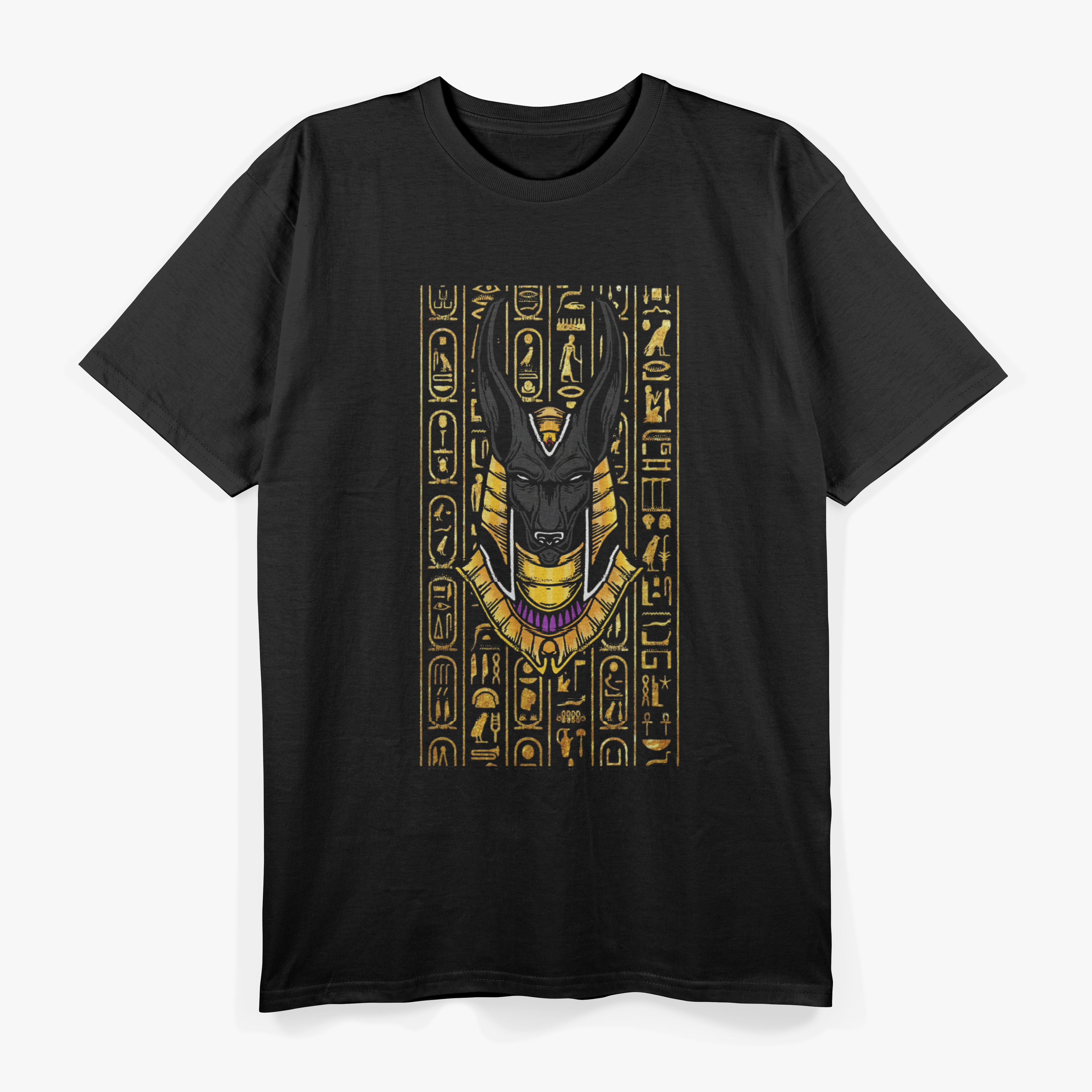 Ancient Egyptian God Anubis Protector of Souls T-Shirt