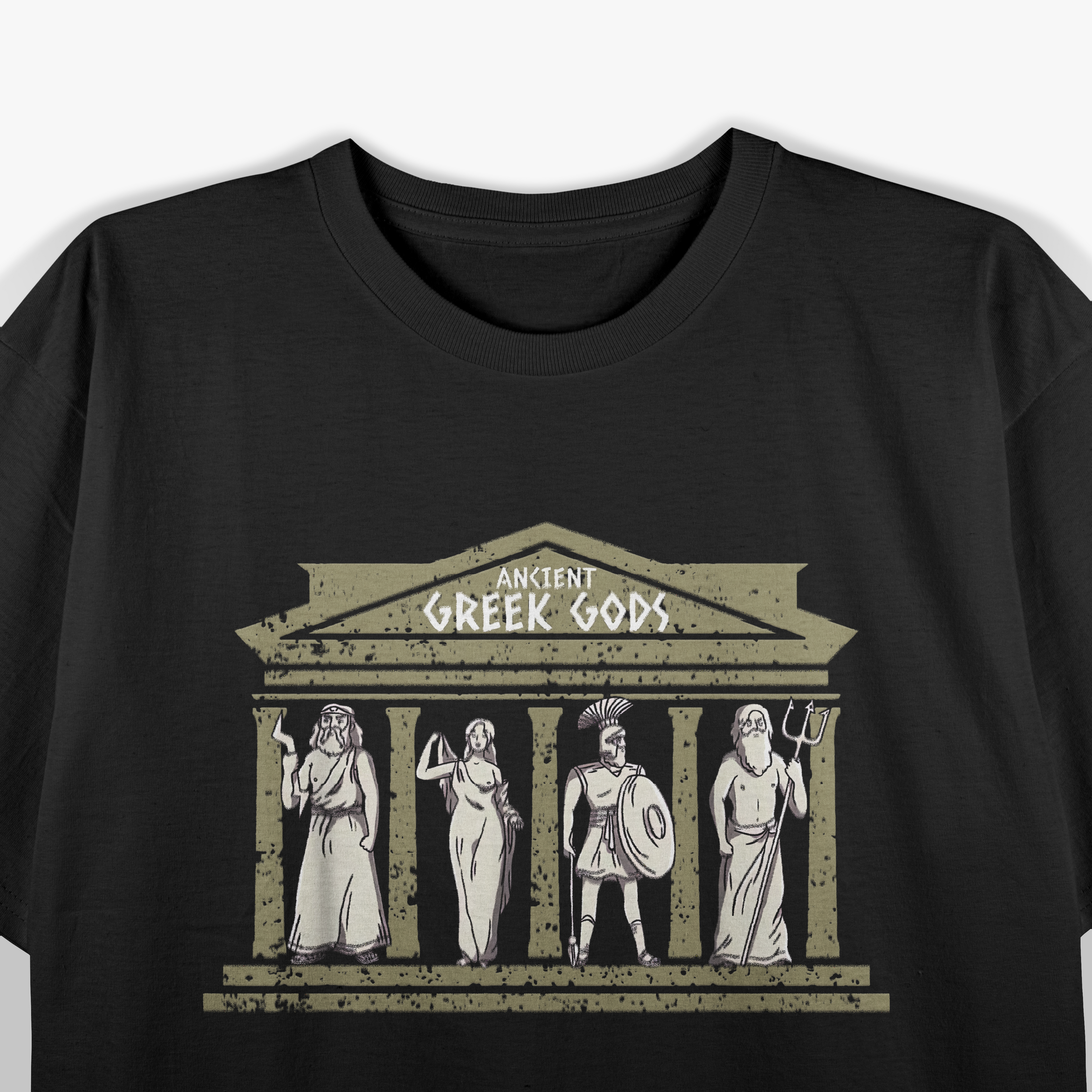 Ancient Greek Gods And Goddesses Legendary Deities of Myth and Power T-Shirt