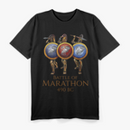 Ancient Greek Historys - Battle Of Marathon - Athenian T-Shirt