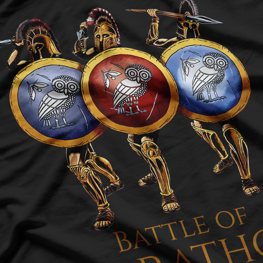 Ancient Greek Historys - Battle Of Marathon - Athenian T-Shirt