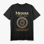 Ancient Greek Mythology Medusa The Legendary Gorgon T-Shirt