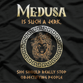 Ancient Greek Mythology Medusa The Legendary Gorgon T-Shirt