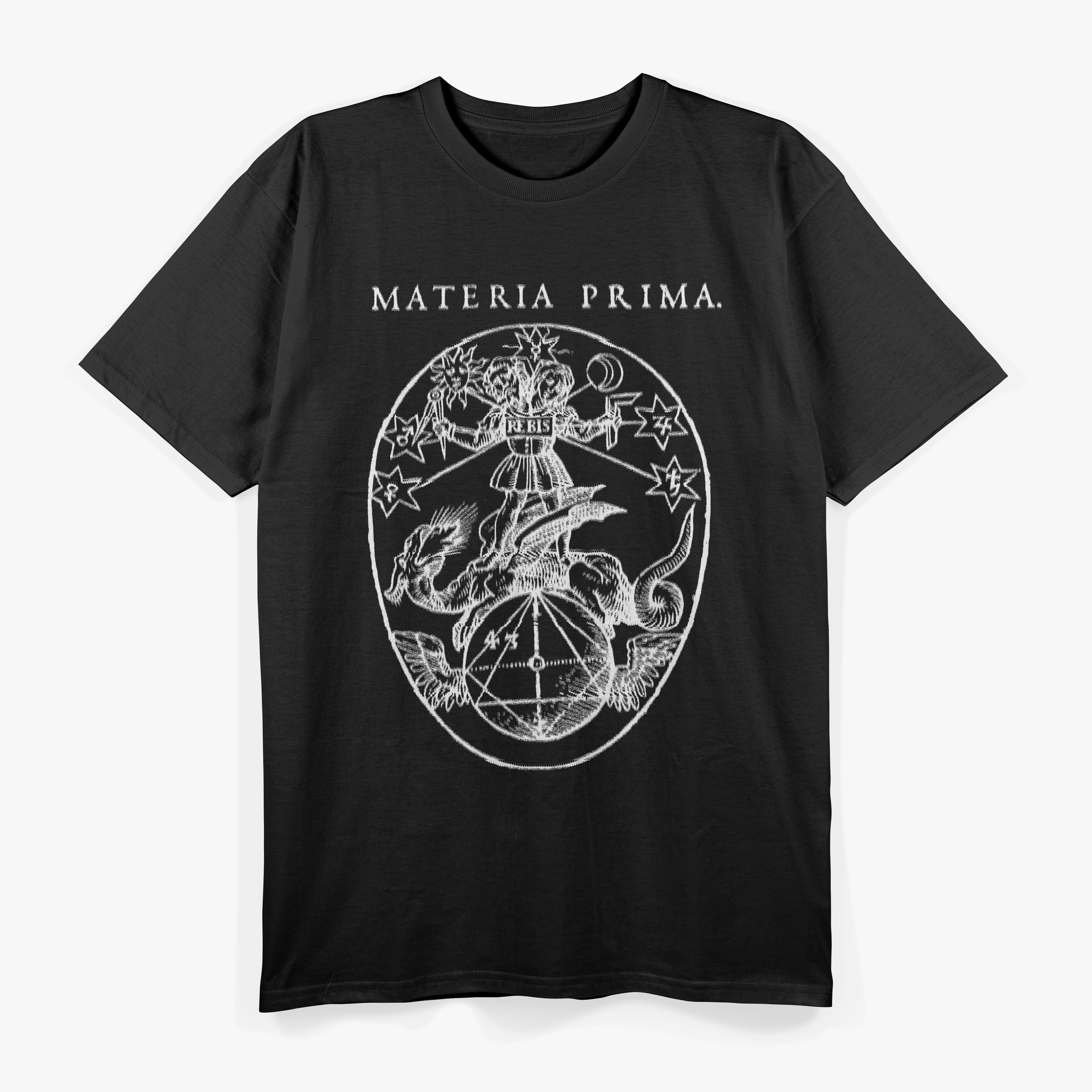 Ancient Mystical Materia Prima Alchemy Historical Art T-Shirt
