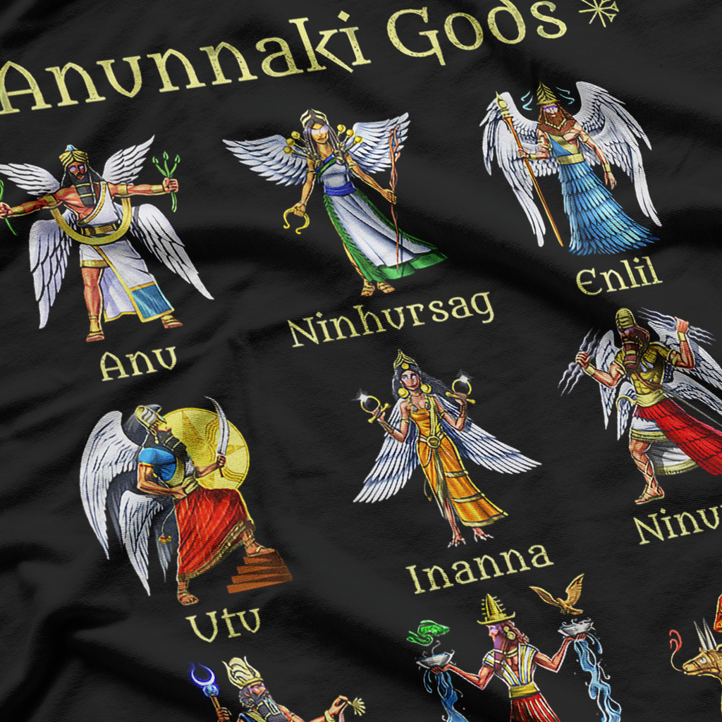 Anunnaki Gods Ancient Sumerian Civilization Mythologys T-Shirt