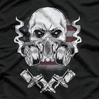 Vehicle Sprayer Graffiti Skull - Car Auto Body Painter T-Shirt