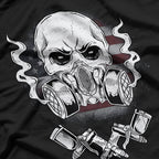 Vehicle Sprayer Graffiti Skull - Car Auto Body Painter T-Shirt