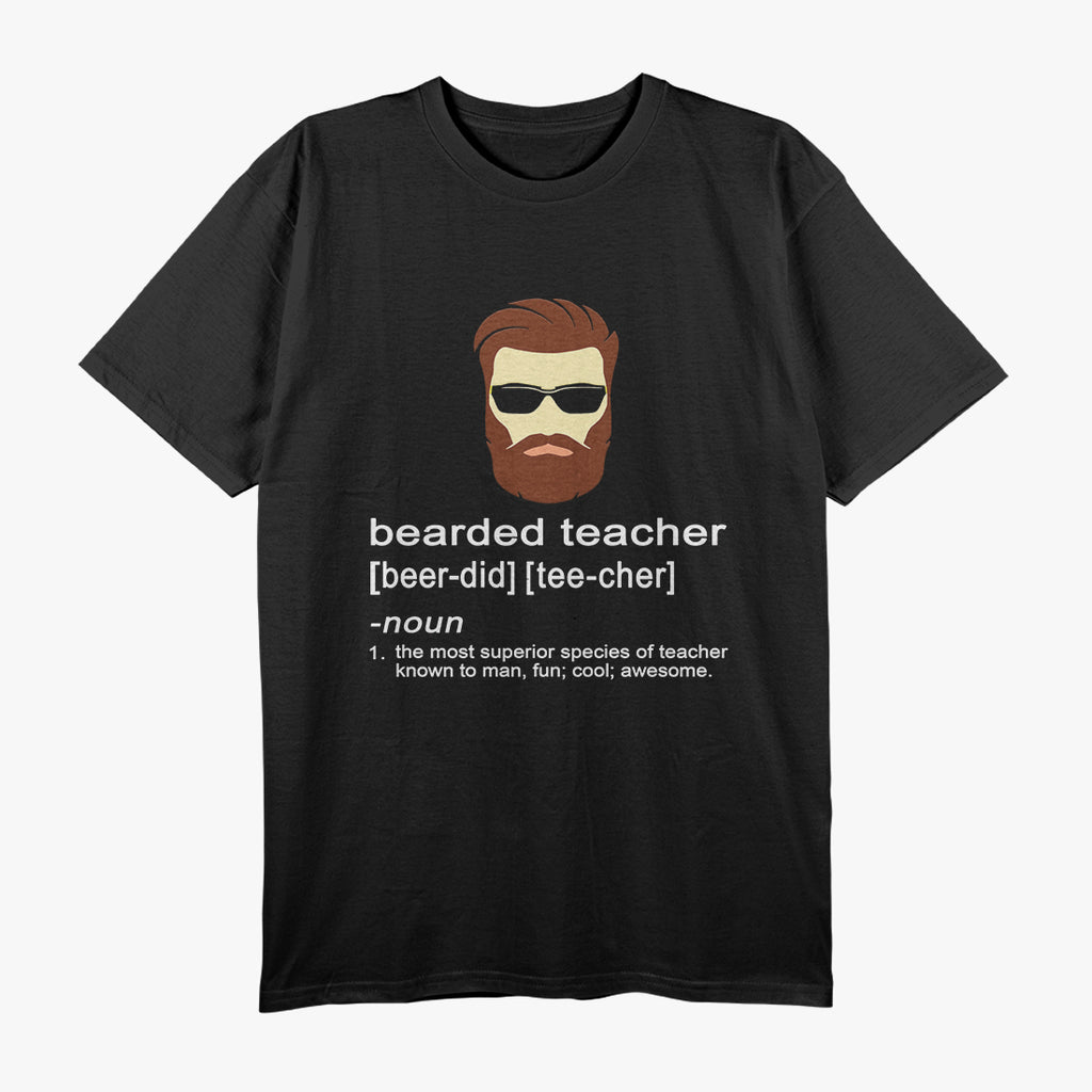 Beard Teacher - Funny Facial Hair T-Shirt