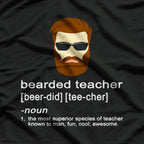 Beard Teacher - Funny Facial Hair T-Shirt