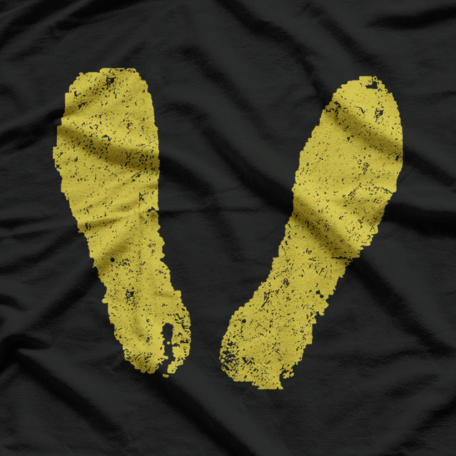 Yellow Footprints Military Recruit Training T-Shirt