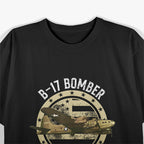 Air Force B-17 Flying - Aviation History T-Shirt