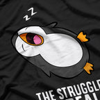 Funny Tired Penguin - Lazy and Adorable Animal Lover T-Shirt