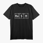 Rush (Ru-S-H) - The Power of Chemistry in Periodic Table Form T-Shirt