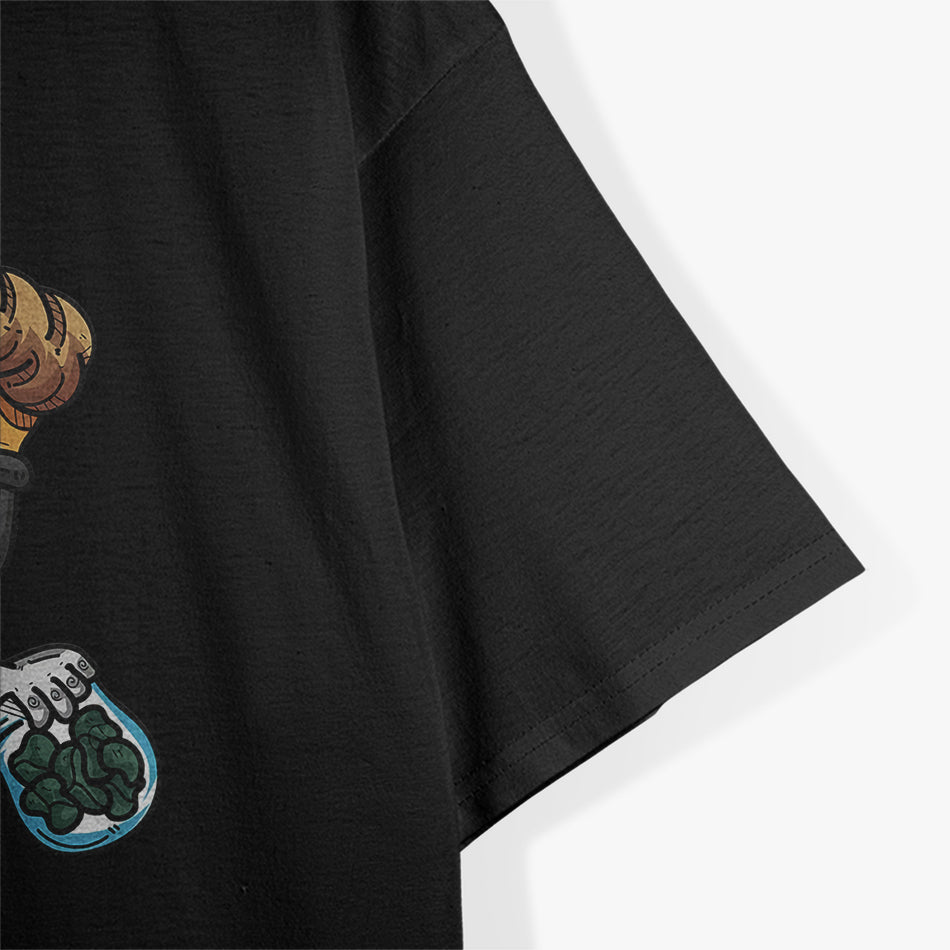 Pizza Cool Foodie Retro Design T-Shirt