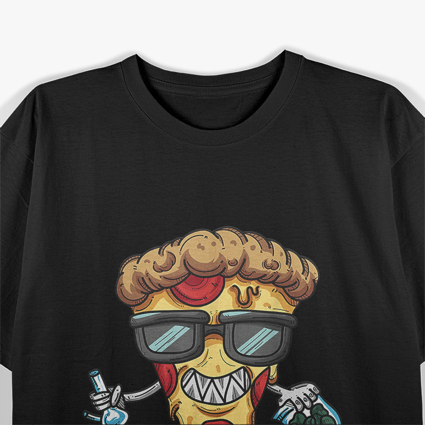 Pizza Cool Foodie Retro Design T-Shirt