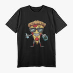 Pizza Cool Foodie Retro Design T-Shirt