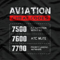 Aviation Cheat Codes T-Shirt