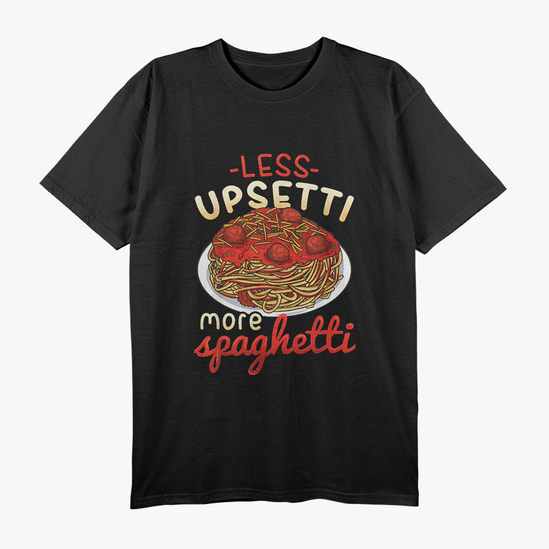 Spaghetti Lover Italian Food Humor for Pasta Fans T-Shirt