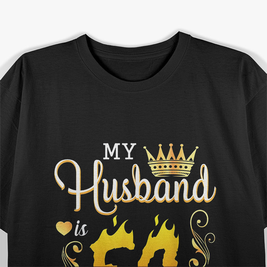 My Husband is 50 Years Old - Funny Birthday Gift T-Shirt