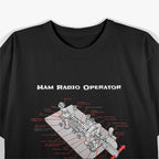 Ham Radio Operator Morse Code Key T-Shirt