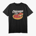 Chicago Style Pizza Deep Dish Pizza Thick Crust Food Lover T-Shirt