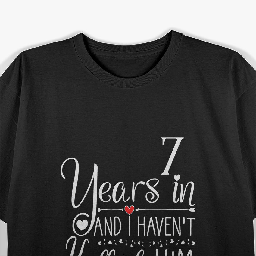 Lucky 7th Wedding Anniversary – Perfect for Her T-Shirt