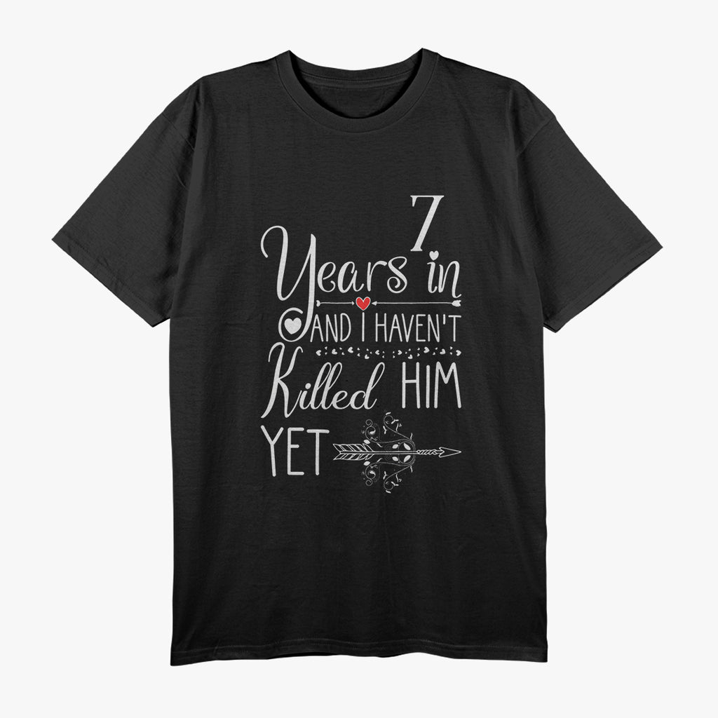 Lucky 7th Wedding Anniversary – Perfect for Her T-Shirt