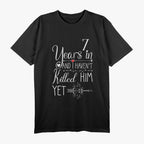 Lucky 7th Wedding Anniversary – Perfect for Her T-Shirt