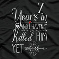 Lucky 7th Wedding Anniversary – Perfect for Her T-Shirt
