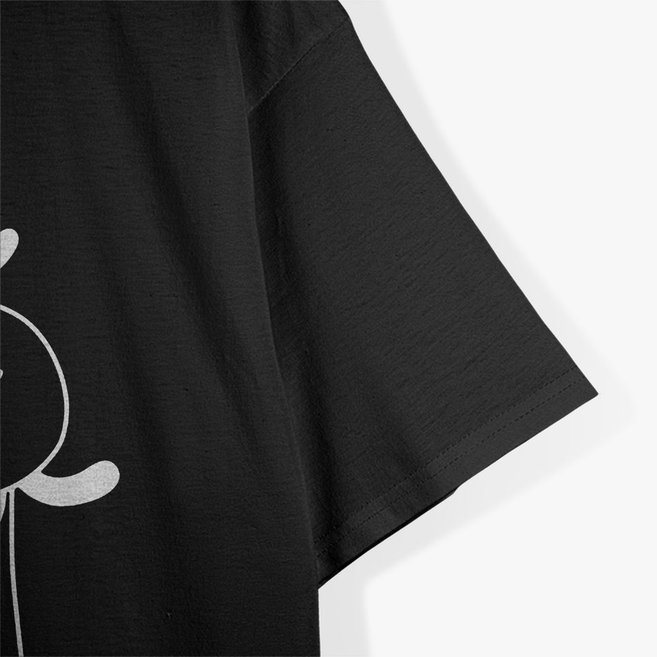 Death is a Cat Person - A Dark and Playful Design T-Shirt