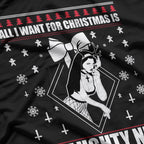 All I Want for Christmas Is a Naughty Nun Funny Holiday T-Shirt