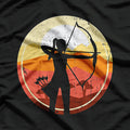 Proud Archery Girl Strong Woman With Bow and Arrow T-Shirt