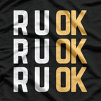 R U OK? Mental Health T-Shirt
