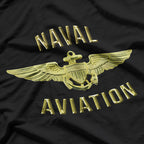 Naval Aviation Wings Patch T-Shirt