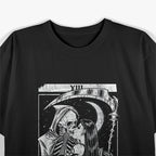 Blackcraft Vintage Death - Grim Reaper Kiss Tarot Card T-Shirt