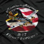 B-17 Flying Fortress, American Airpower T-Shirt
