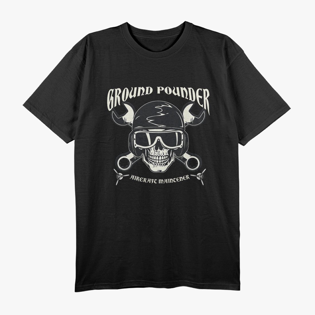 Ground Pounder Aircraft Maintener T-Shirt