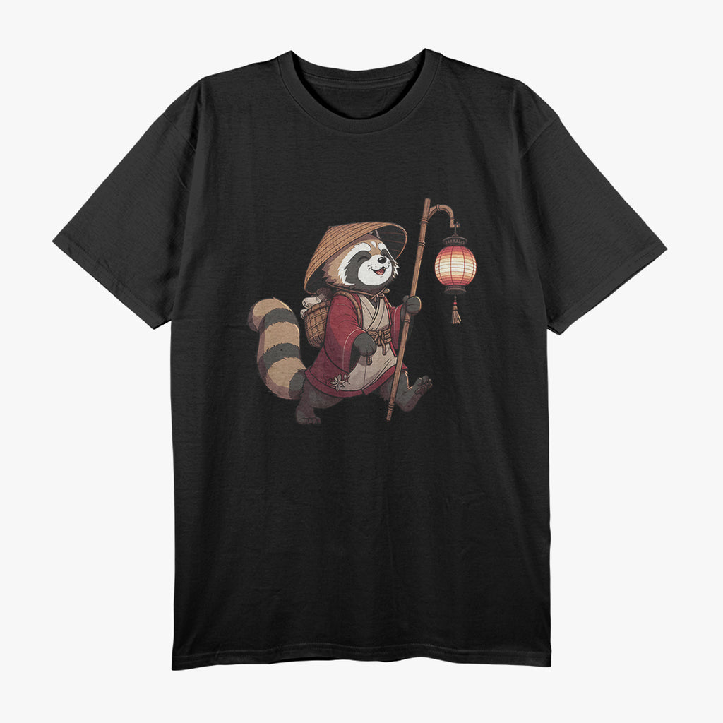 Japanese Yokai Tanuki - The Playful Trickster of Folklore T-Shirt