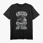 Old Man Who Can End You From Another Zip Code Sniper T-Shirt